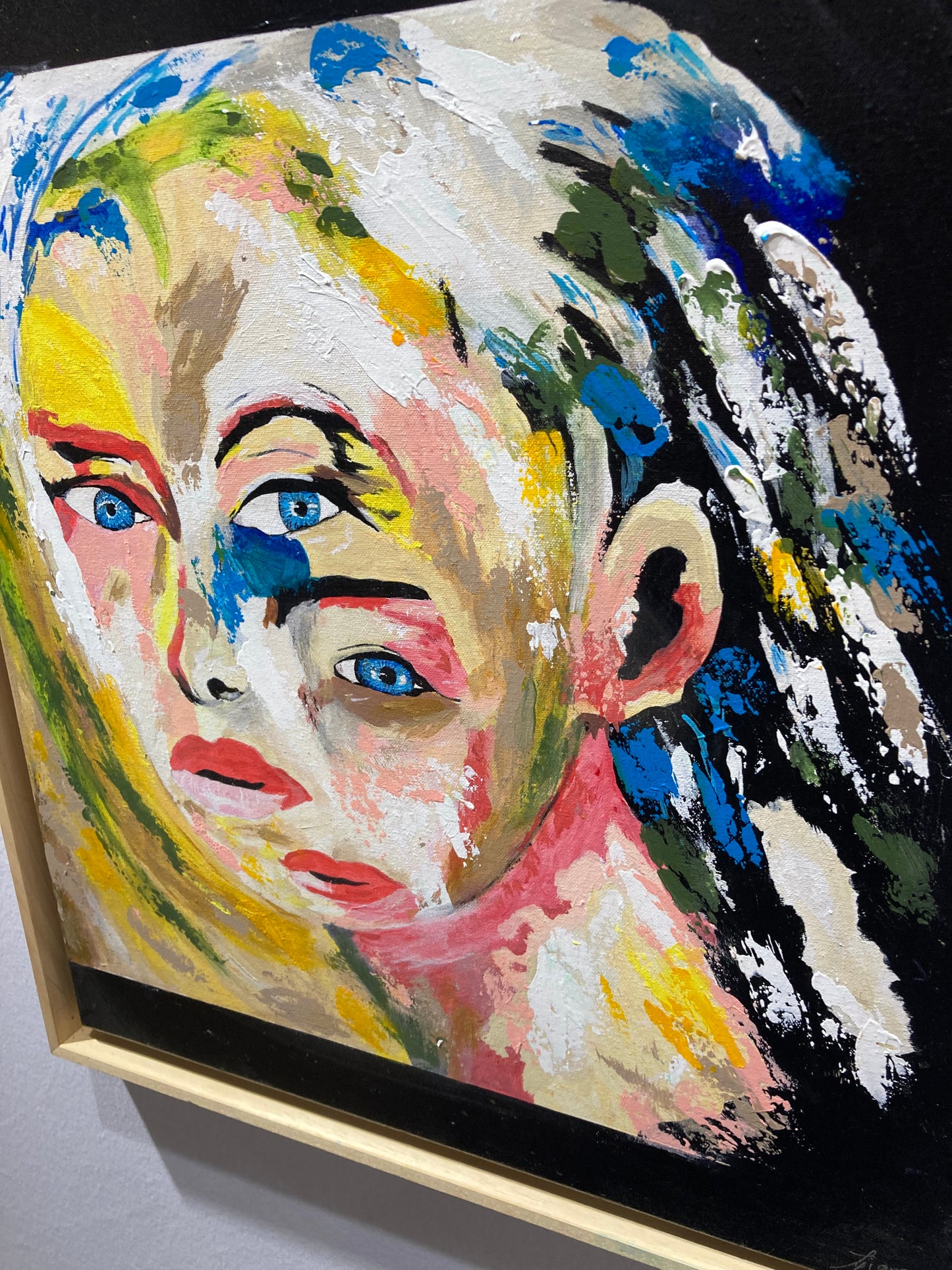 Oeuvre originale FEMME "Le double visage"
