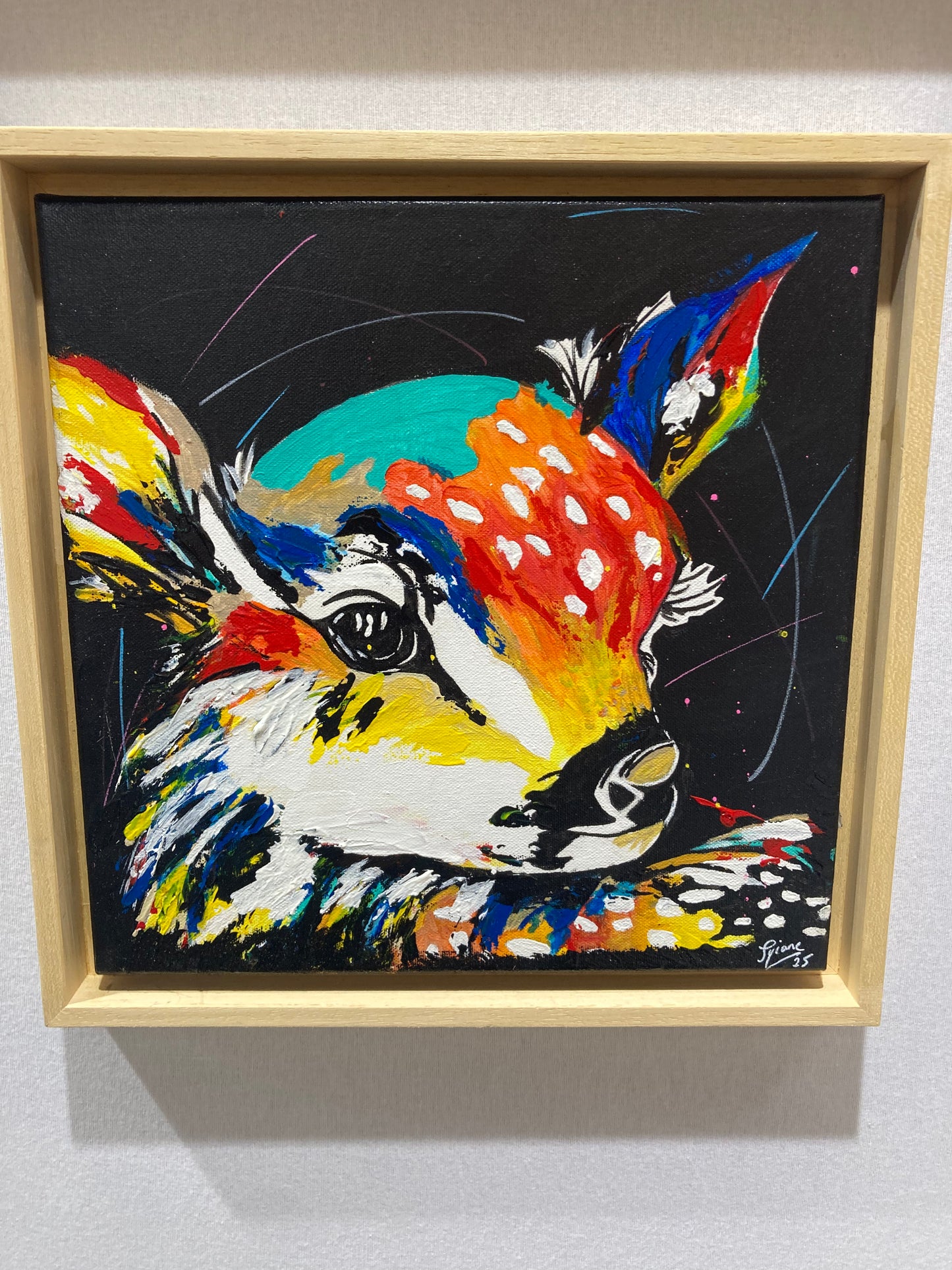 Oeuvre originale FAON "Bambi"