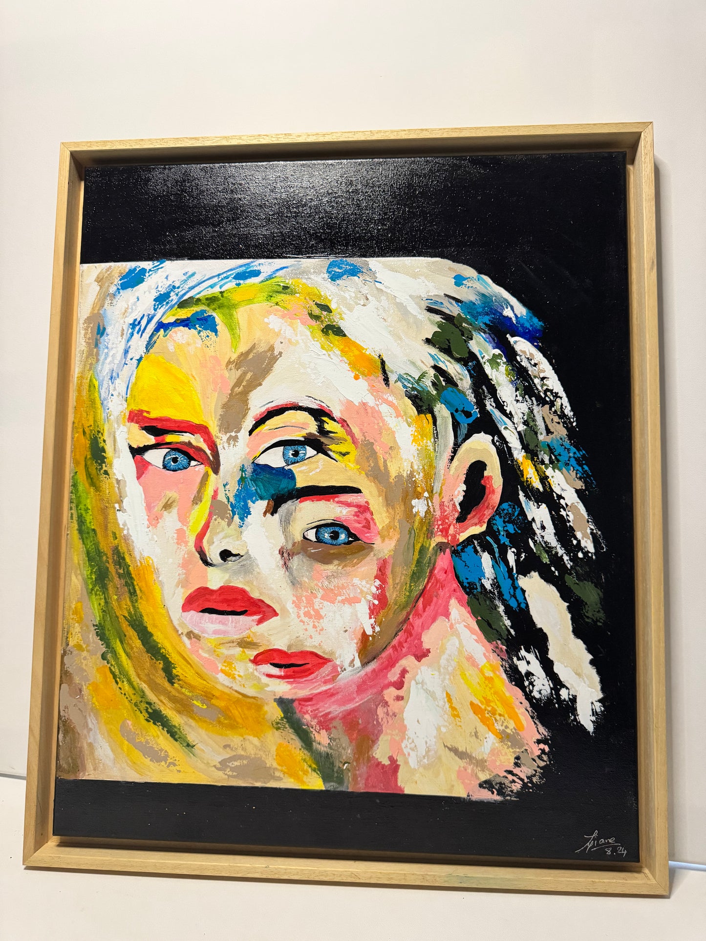 Oeuvre originale FEMME "Le double visage"