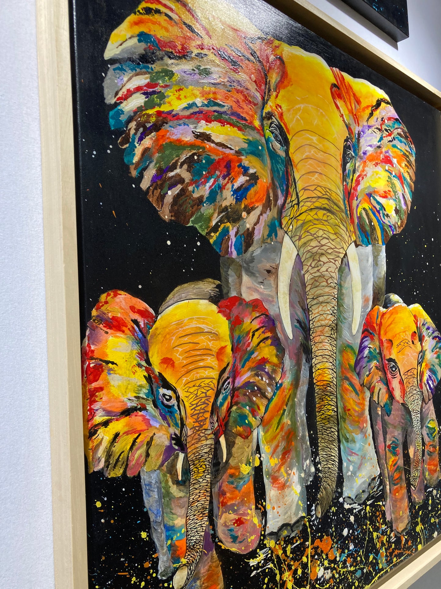 Oeuvre originale "savane solaire"