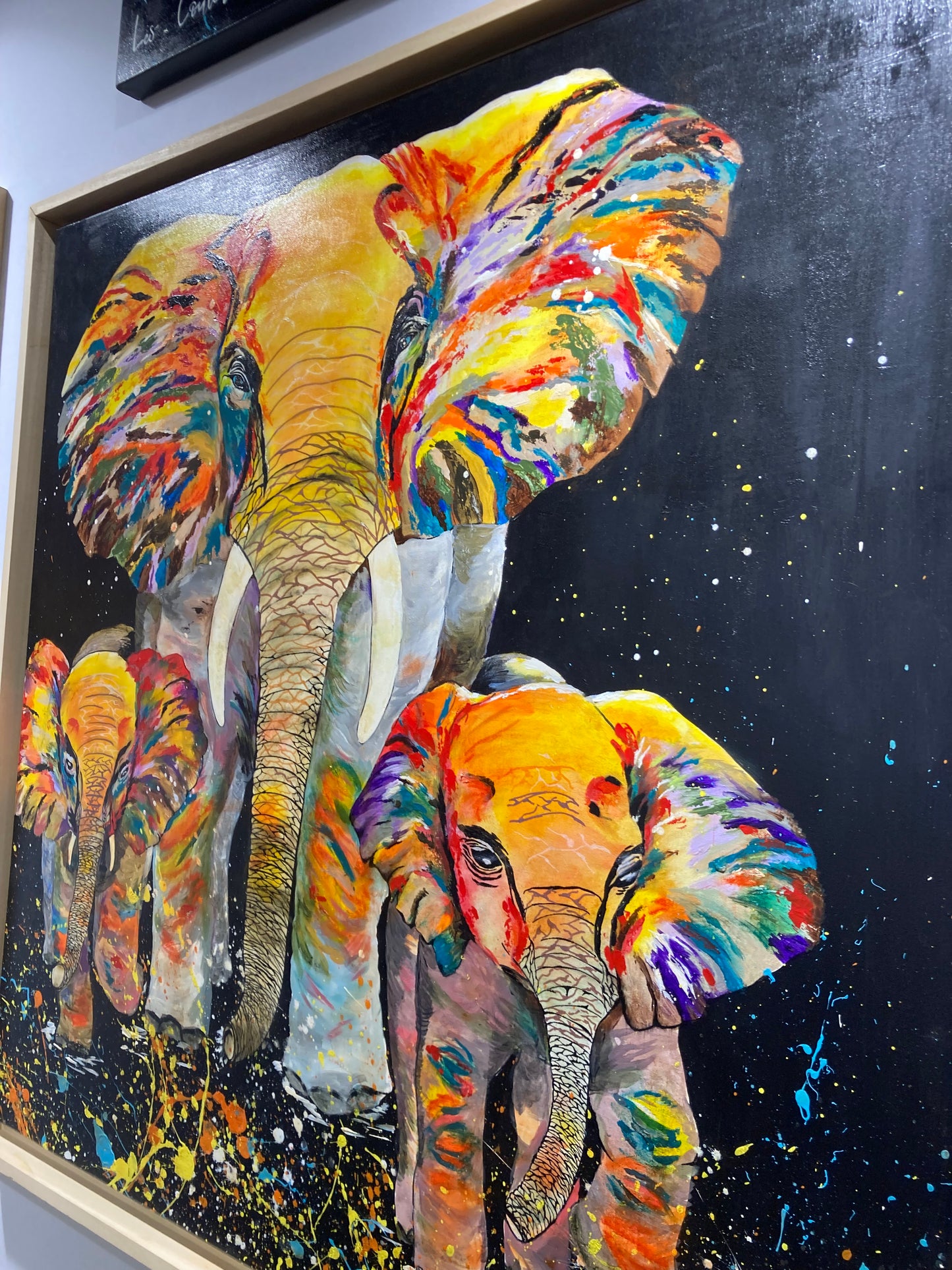 Oeuvre originale "savane solaire"