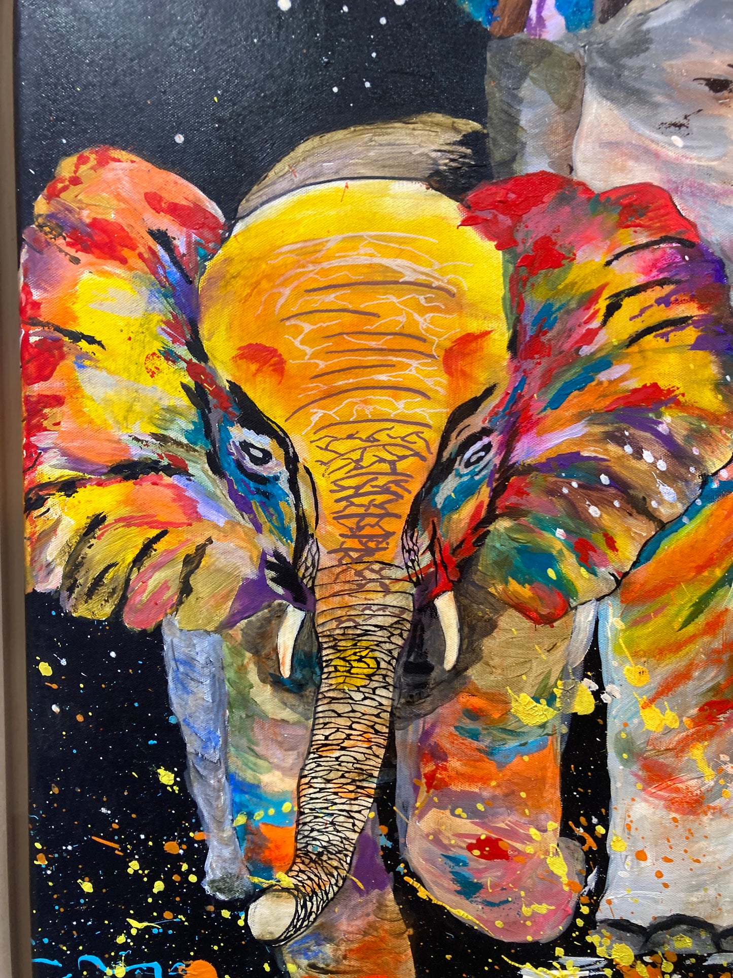 Oeuvre originale "savane solaire"