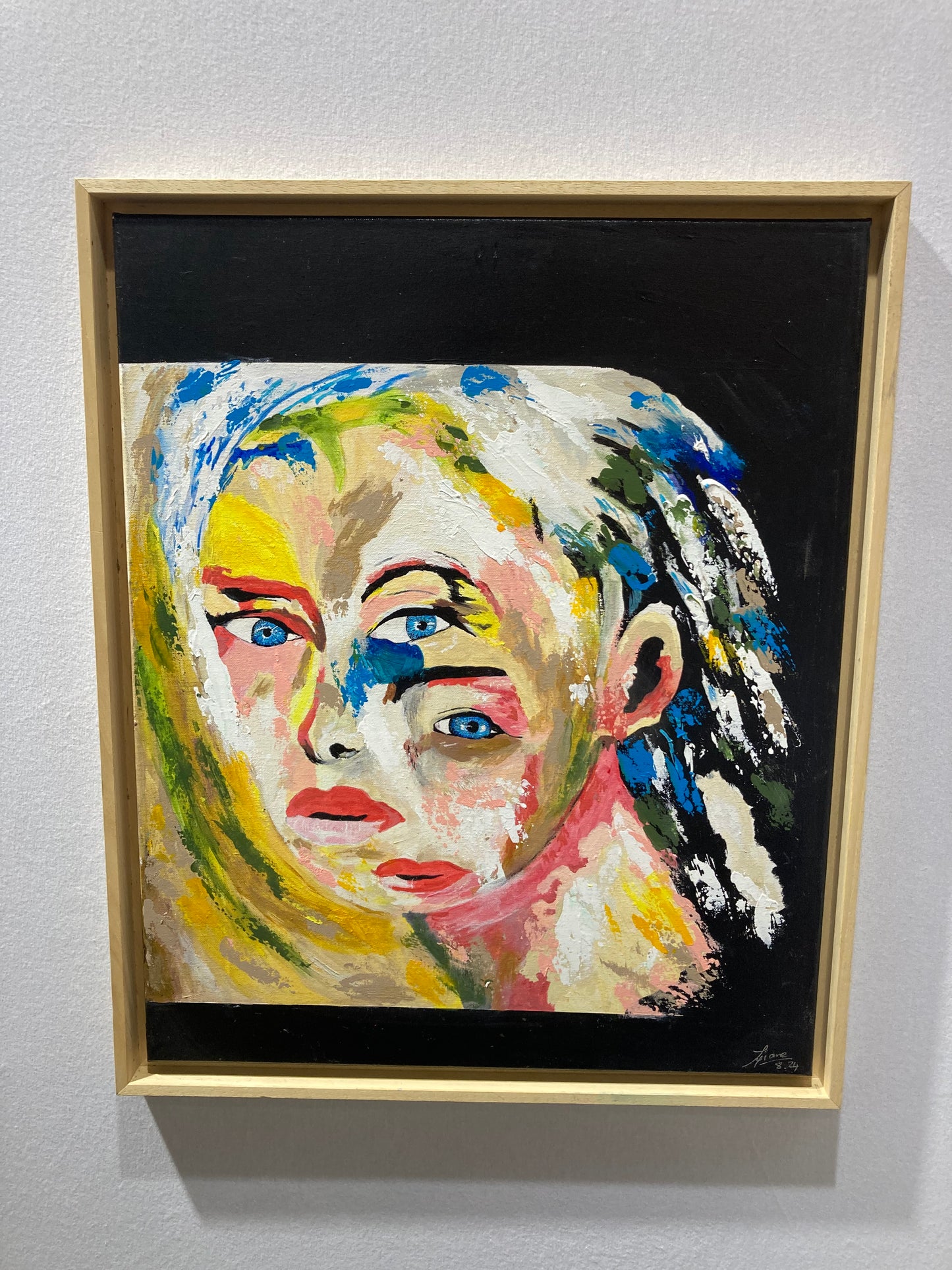 Oeuvre originale FEMME "Le double visage"