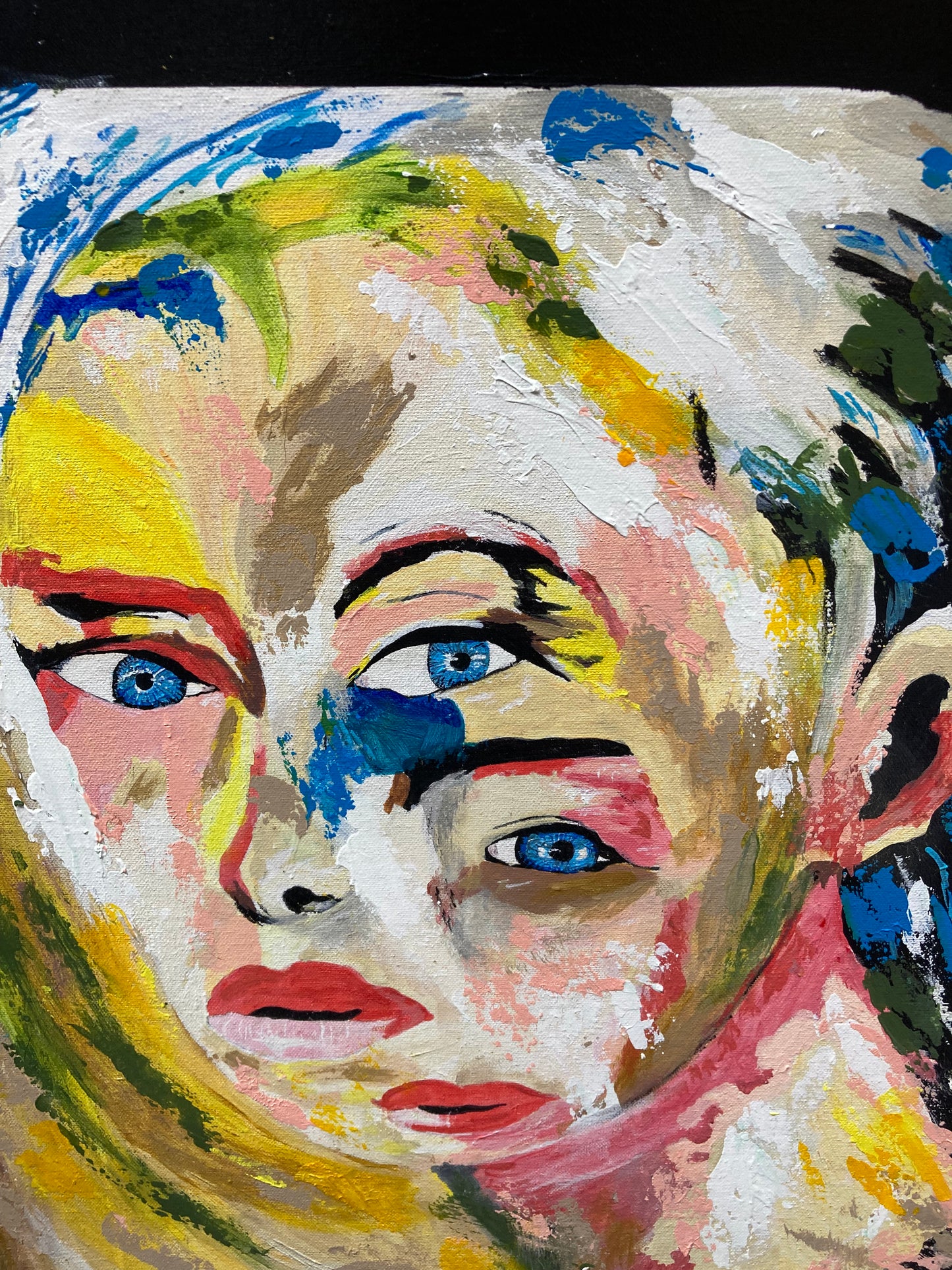 Oeuvre originale FEMME "Le double visage"