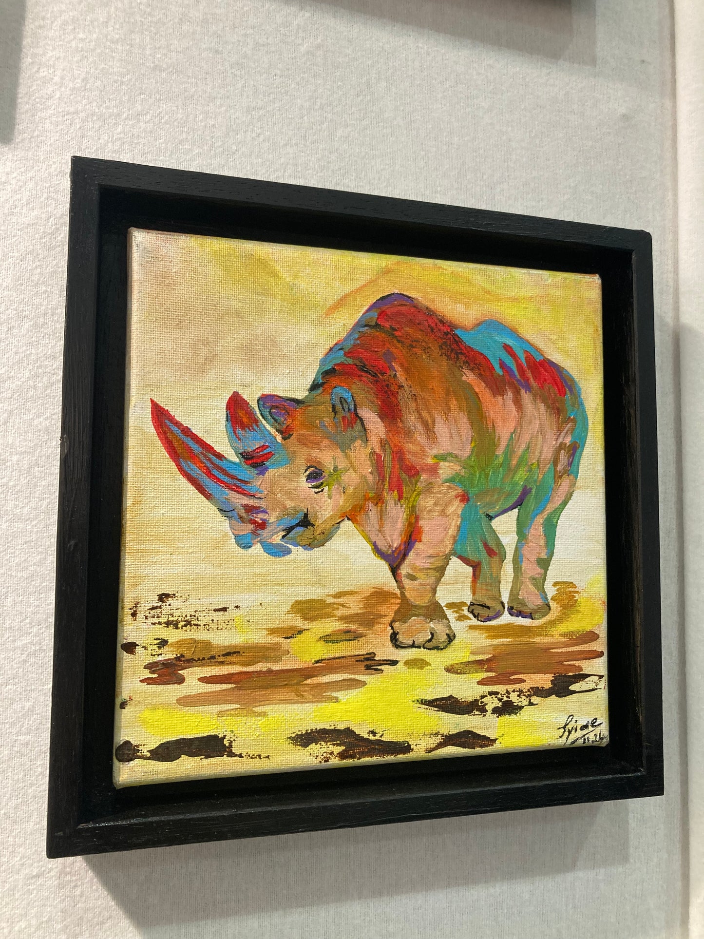 Oeuvre originale RHINOCEROS