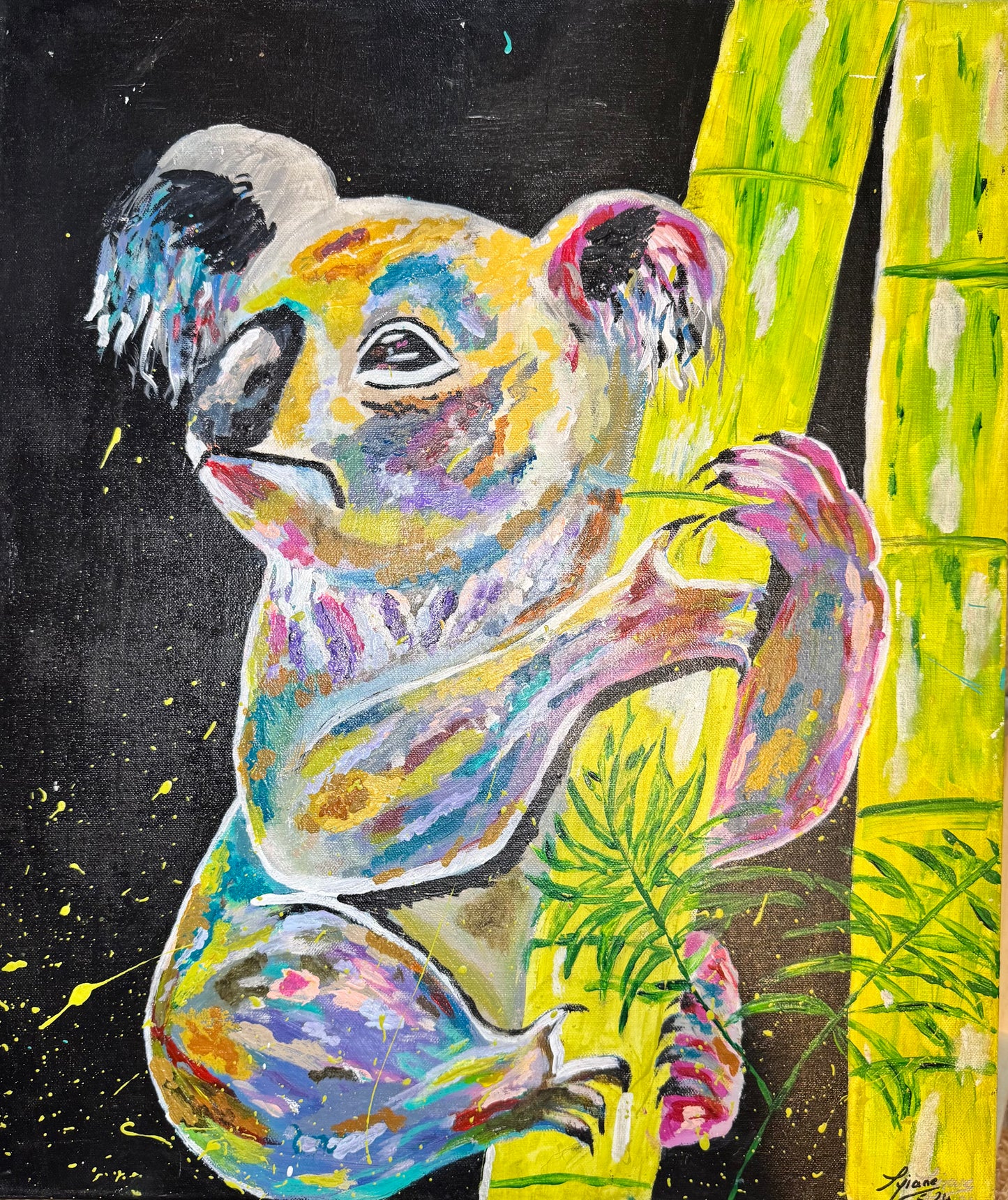 Oeuvre originale KOALA "Koko"