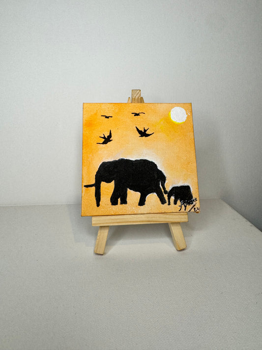 Oeuvre originale ELEPHANT