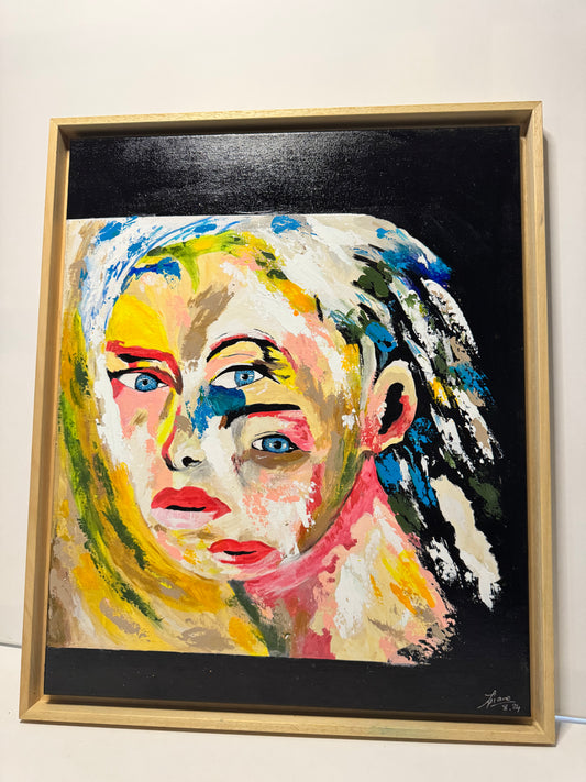 Oeuvre originale FEMME "Le double visage"